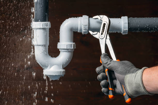 Professional Sewer Line Repair technician working in Strathmore, NJ
